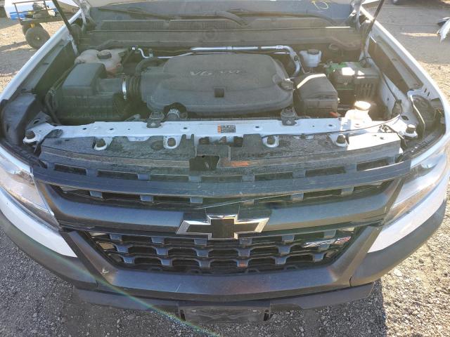 1GCGTEEN6J1236672 - 2018 CHEVROLET COLORADO ZR2 WHITE photo 11