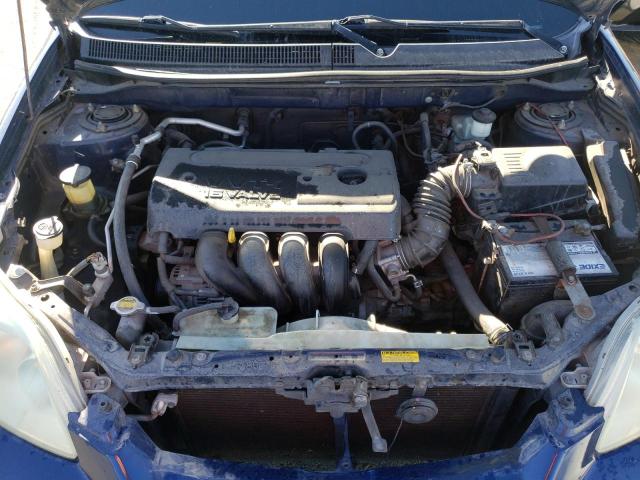 2T1KR32E86C577818 - 2006 TOYOTA COROLLA MA XR BLUE photo 11