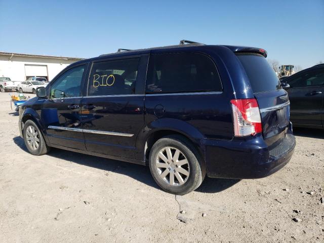 2C4RC1BG7ER469372 - 2014 CHRYSLER TOWN & COU TOURING BLUE photo 2