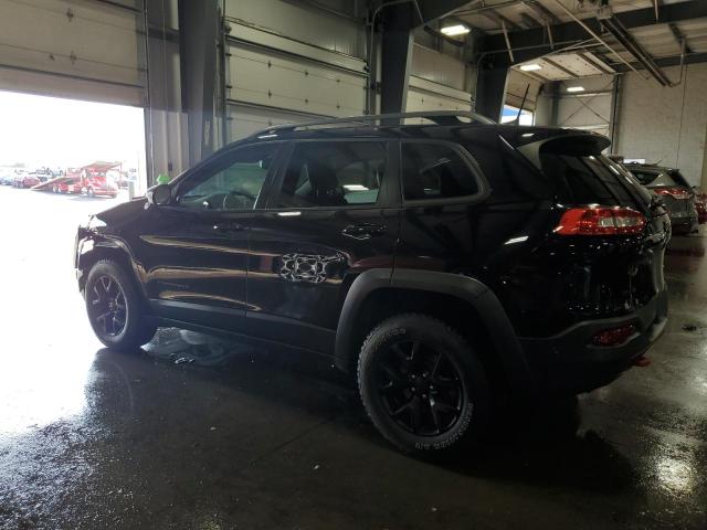 1C4PJMBB3HW620500 - 2017 JEEP CHEROKEE TRAILHAWK BLACK photo 2