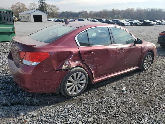 4S3BMBK67B3236298 - 2011 SUBARU LEGACY 2.5I LIMITED MAROON photo 3