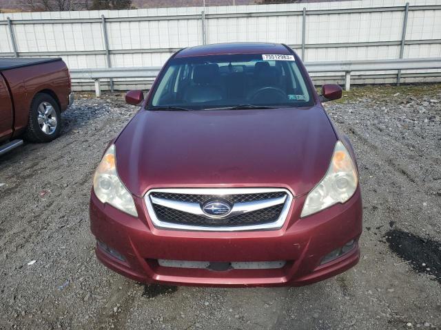 4S3BMBK67B3236298 - 2011 SUBARU LEGACY 2.5I LIMITED MAROON photo 5