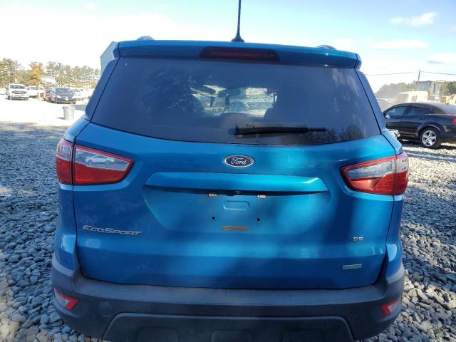 MAJ3S2GEXKC266637 - 2019 FORD ECOSPORT SE ლურჯი ფოტო 6
