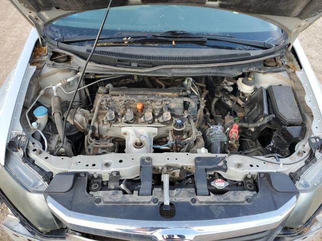 2HGFB2F81CH600122 - 2012 HONDA CIVIC EX SILVER photo 11