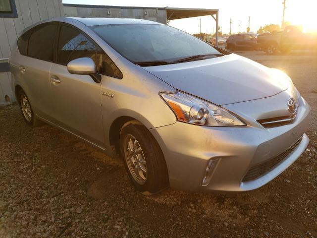 JTDZN3EUXC3079539 - 2012 TOYOTA PRIUS V SILVER photo 4