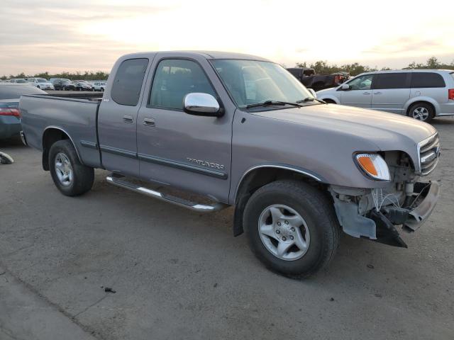 5TBRT34152S299982 - 2002 TOYOTA TUNDRA ACCESS CAB GRAY photo 4