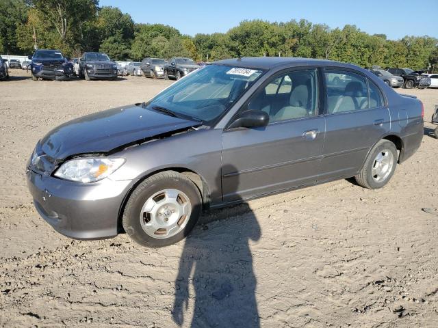 1HGES16394L003556 - 2004 HONDA CIVIC DX VP GRAY photo 1