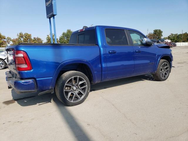 1C6SRFJT8KN706902 - 2019 RAM 1500 LARAMIE BLUE photo 3