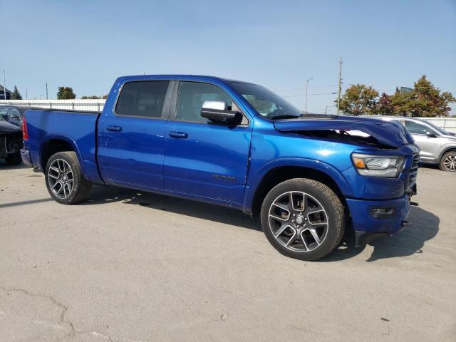 1C6SRFJT8KN706902 - 2019 RAM 1500 LARAMIE BLUE photo 4