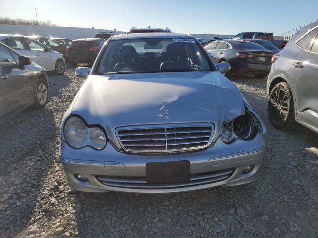 WDBRF92H57F910570 - 2007 MERCEDES-BENZ C 280 4MATIC SILVER photo 5