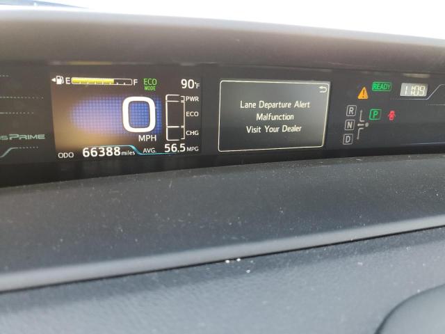 JTDKARFPXJ3096203 - 2018 TOYOTA PRIUS PRIM 勃艮第红 照片 9