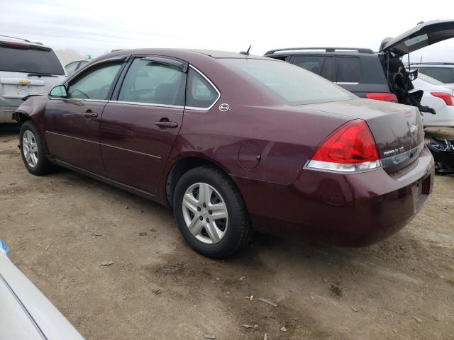 2G1WB58K279327256 - 2007 CHEVROLET IMPALA LS RED photo 2