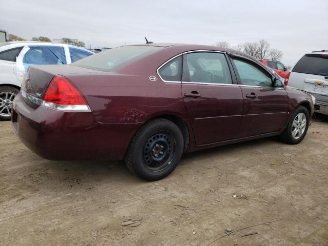 2G1WB58K279327256 - 2007 CHEVROLET IMPALA LS RED photo 3