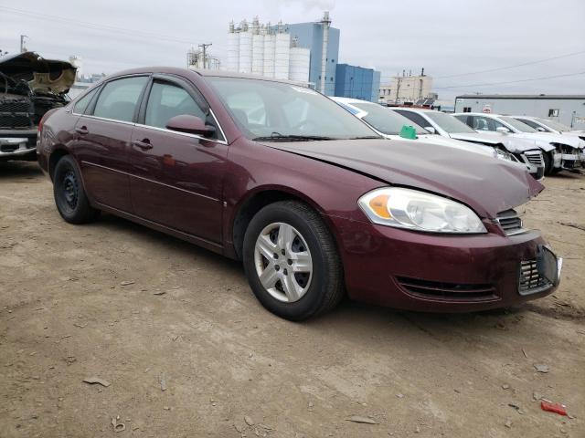 2G1WB58K279327256 - 2007 CHEVROLET IMPALA LS RED photo 4