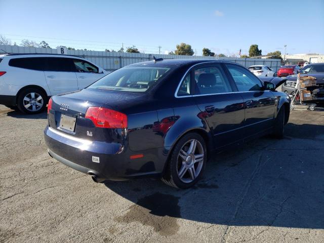 WAUDG68E15A500909 - 2005 AUDI A4 3.2 QUATTRO BLUE photo 3