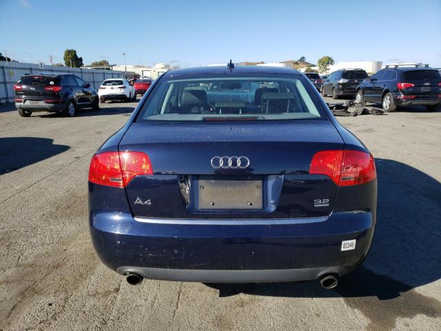 WAUDG68E15A500909 - 2005 AUDI A4 3.2 QUATTRO BLUE photo 6