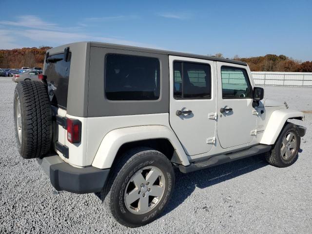 1J4BA5H14AL186457 - 2010 JEEP WRANGLER U SAHARA თეთრი ფოტო 3
