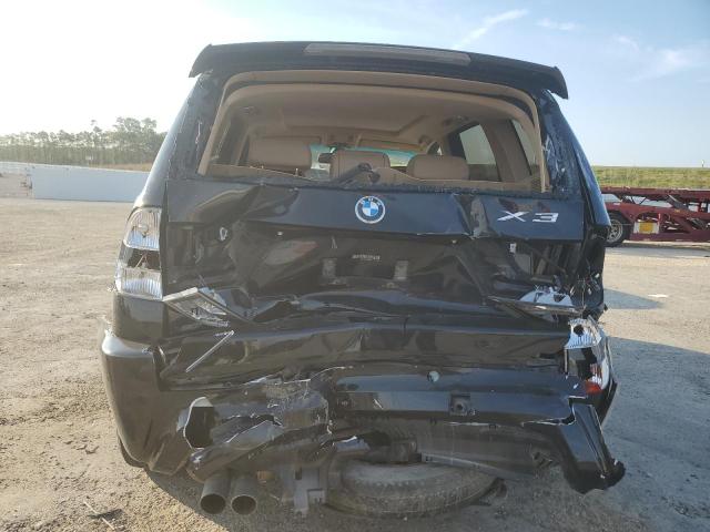 WBXPC93449WJ25508 - 2009 BMW X3 XDRIVE30I BLACK photo 6