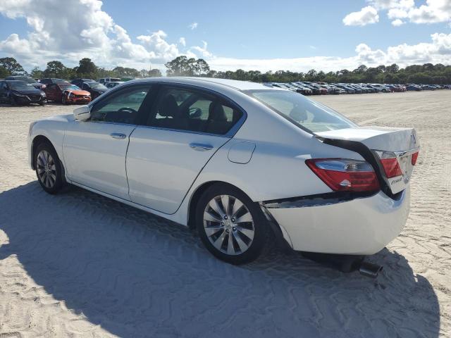 1HGCR3F86DA021390 - 2013 HONDA ACCORD EXL WHITE photo 2