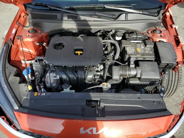 3KPF24AD8PE555907 - 2023 KIA FORTE LX ORANGE photo 11