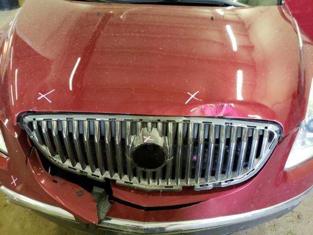 5GAKVCEDXCJ310163 - 2012 BUICK ENCLAVE BURGUNDY photo 11