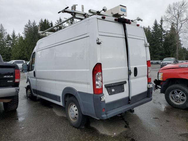 3C6TRVCG5JE137668 - 2018 RAM PROMASTER 2500 HIGH WHITE photo 2