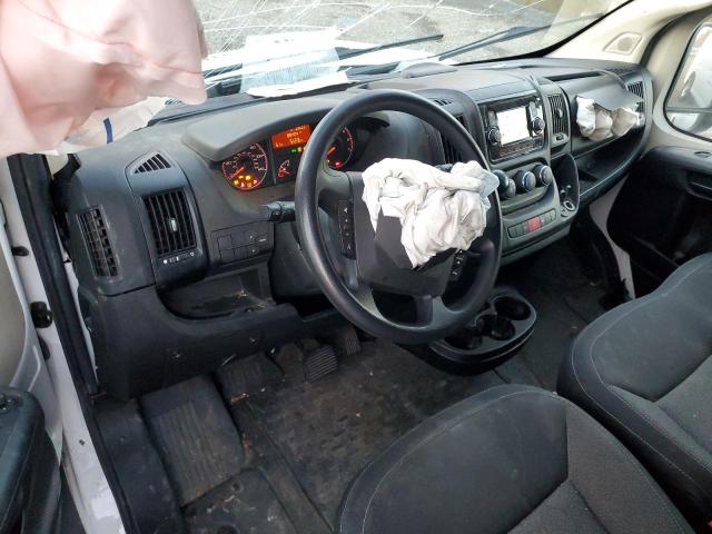 3C6TRVCG5JE137668 - 2018 RAM PROMASTER 2500 HIGH WHITE photo 8