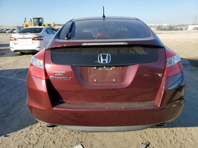 5J6TF3H33CL005184 - 2012 HONDA CROSSTOUR EX BURGUNDY photo 6