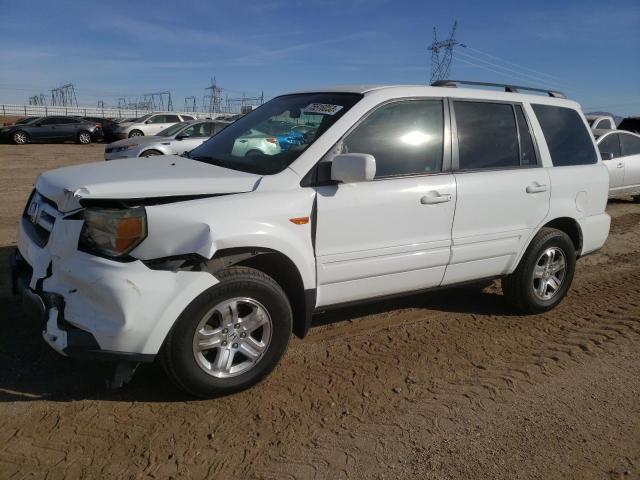 5FNYF28268B013108 - 2008 HONDA PILOT VP WHITE photo 1