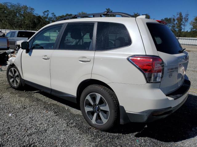 JF2SJAGC6JH525502 - 2018 SUBARU FORESTER 2.5I PREMIUM WHITE photo 2