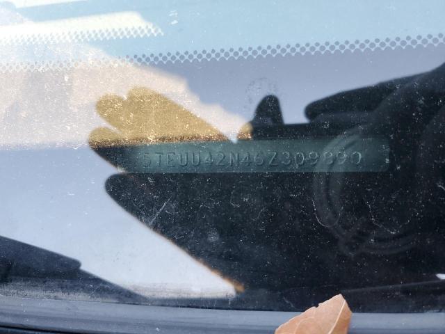 5TEUU42N46Z309890 - 2006 TOYOTA TACOMA ACCESS CAB ვერცხლისფერი ფოტო 12