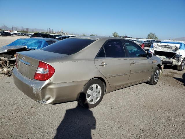 4T1BE32K63U166316 - 2003 TOYOTA CAMRY LE GOLD photo 3