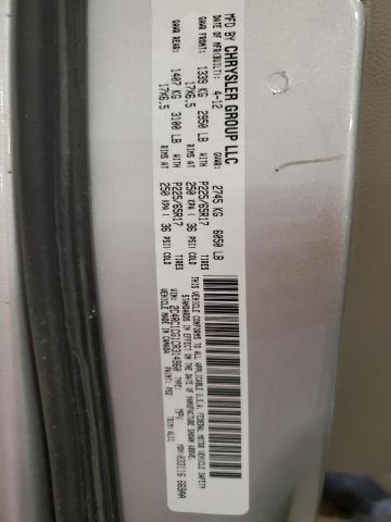 2C4RC1CG1CR314960 - 2012 CHRYSLER TOWN & COU TOURING L SILVER photo 13