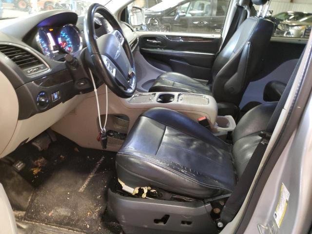 2C4RC1CG1CR314960 - 2012 CHRYSLER TOWN & COU TOURING L SILVER photo 7