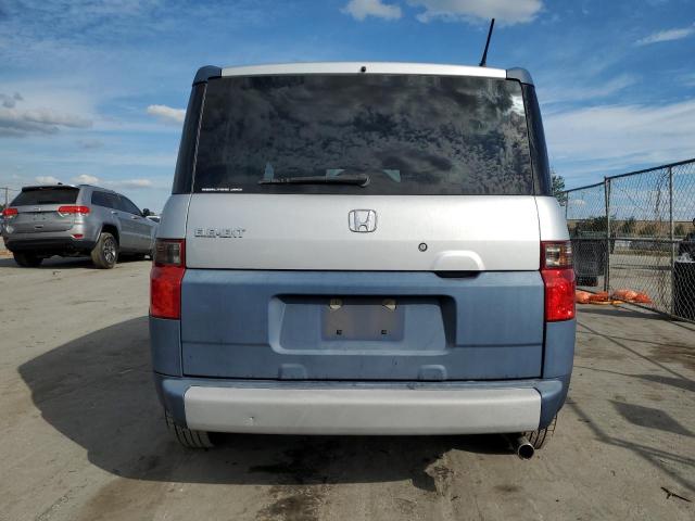 5J6YH28626L011843 - 2006 HONDA ELEMENT EX SILVER photo 6