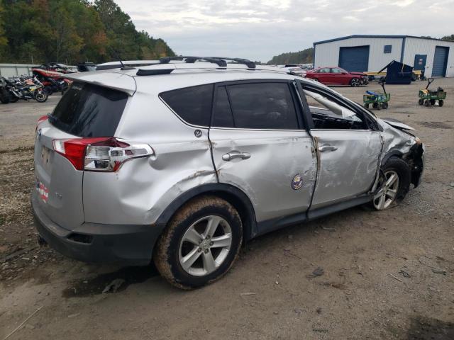 2T3WFREV8DW061678 - 2013 TOYOTA RAV4 XLE GRAY photo 3