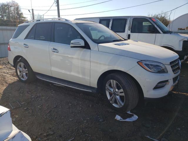 4JGDA5HB8DA115670 - 2013 MERCEDES-BENZ ML 350 4MATIC WHITE photo 4