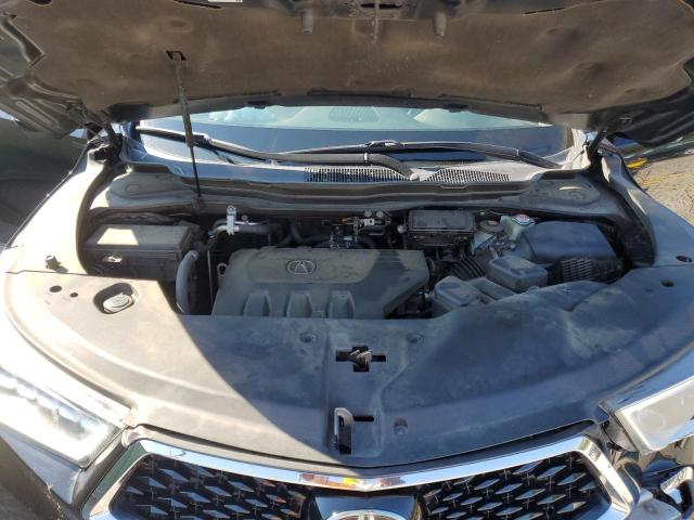 5FRYD7H56HB001696 - 2017 ACURA MDX SPORT HYBRID TECHNOLOGY BLACK photo 12