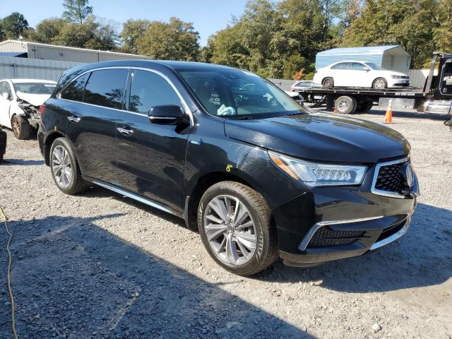 5FRYD7H56HB001696 - 2017 ACURA MDX SPORT HYBRID TECHNOLOGY BLACK photo 4