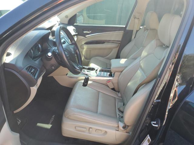 5FRYD7H56HB001696 - 2017 ACURA MDX SPORT HYBRID TECHNOLOGY BLACK photo 7