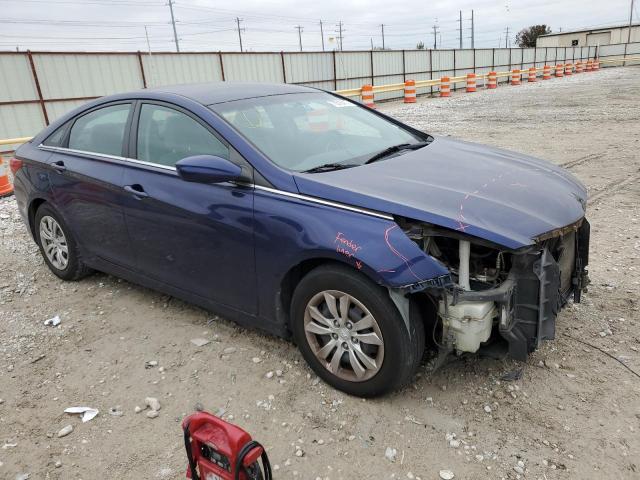 5NPEB4AC9BH028160 - 2011 HYUNDAI SONATA GLS BLUE photo 4