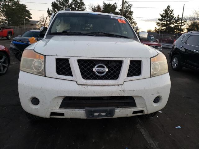 5N1AA08C08N623113 - 2008 NISSAN ARMADA SE WHITE photo 5