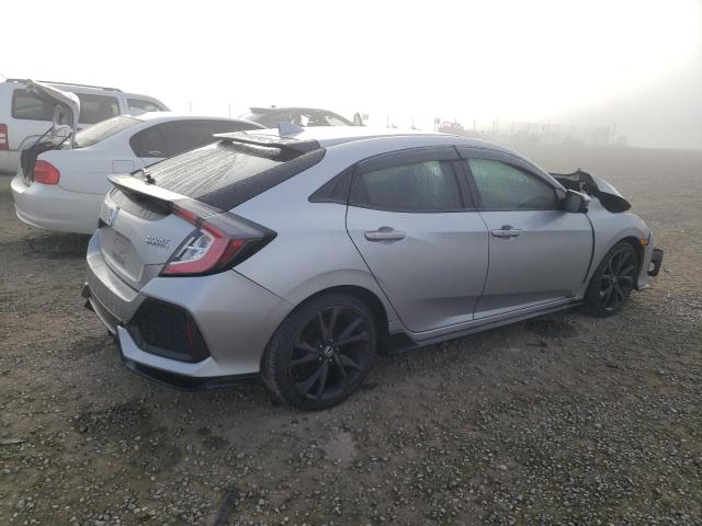 SHHFK7H97HU220022 - 2017 HONDA CIVIC SPORT TOURING SILVER photo 3