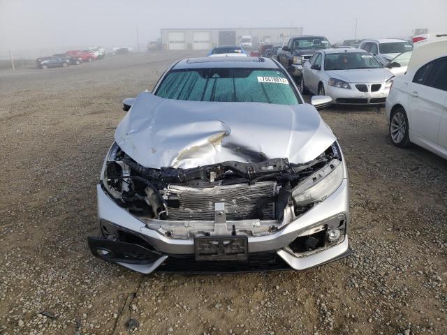 SHHFK7H97HU220022 - 2017 HONDA CIVIC SPORT TOURING SILVER photo 5