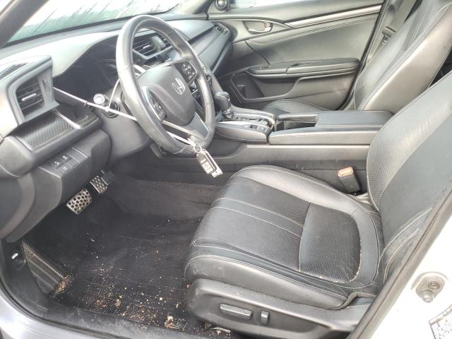 SHHFK7H97HU220022 - 2017 HONDA CIVIC SPORT TOURING SILVER photo 7