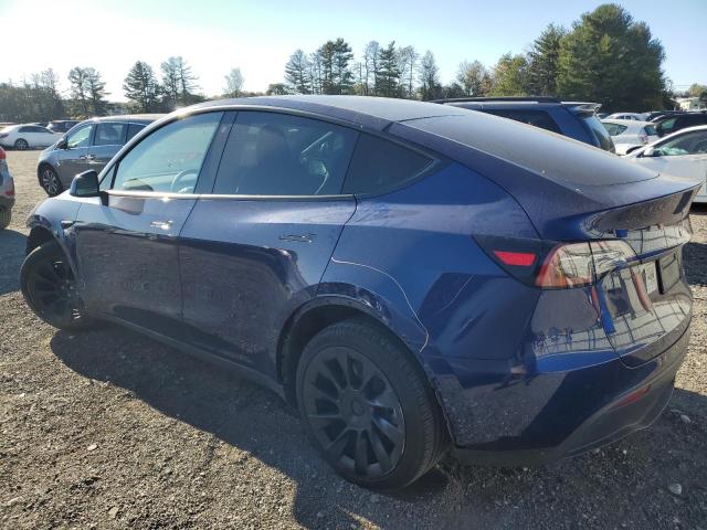 7SAYGDEE3NF445886 - 2022 TESLA MODEL Y BLUE photo 2