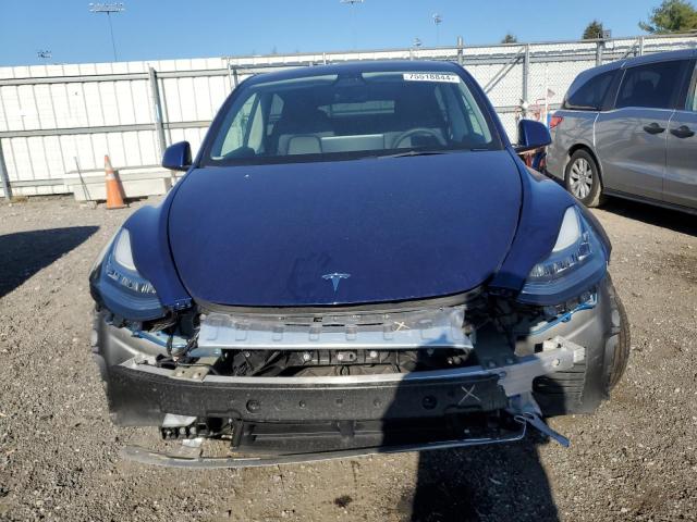 7SAYGDEE3NF445886 - 2022 TESLA MODEL Y BLUE photo 5