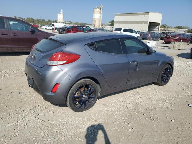 KMHTC6AD5DU121691 - 2013 HYUNDAI VELOSTER GRAY photo 3