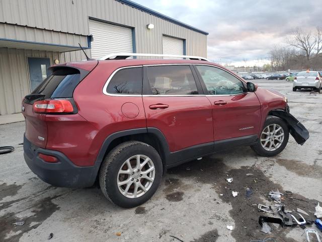 1C4PJMCB3FW665612 - 2015 JEEP CHEROKEE LATITUDE RED photo 3