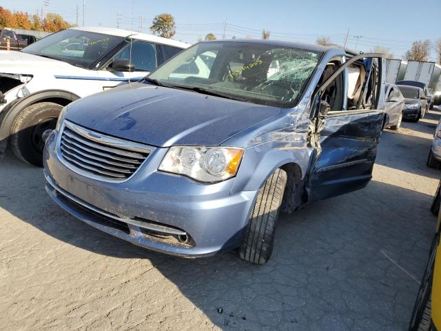 2A4RR8DG3BR733603 - 2011 CHRYSLER TOWN & COU TOURING L BLUE photo 1